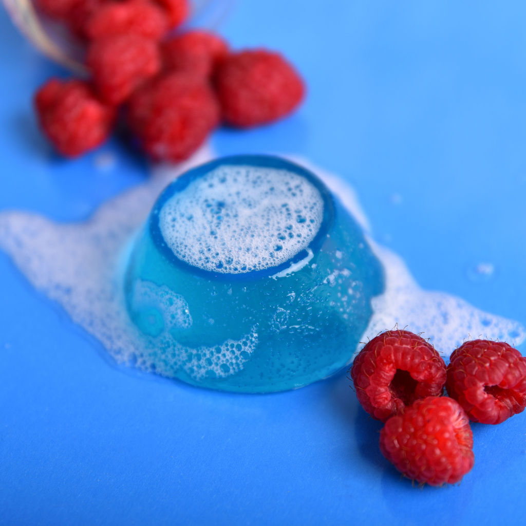 Jelly Soap Blue Raspberry